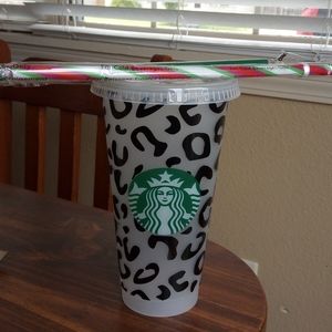 Starbucks cheetah cup